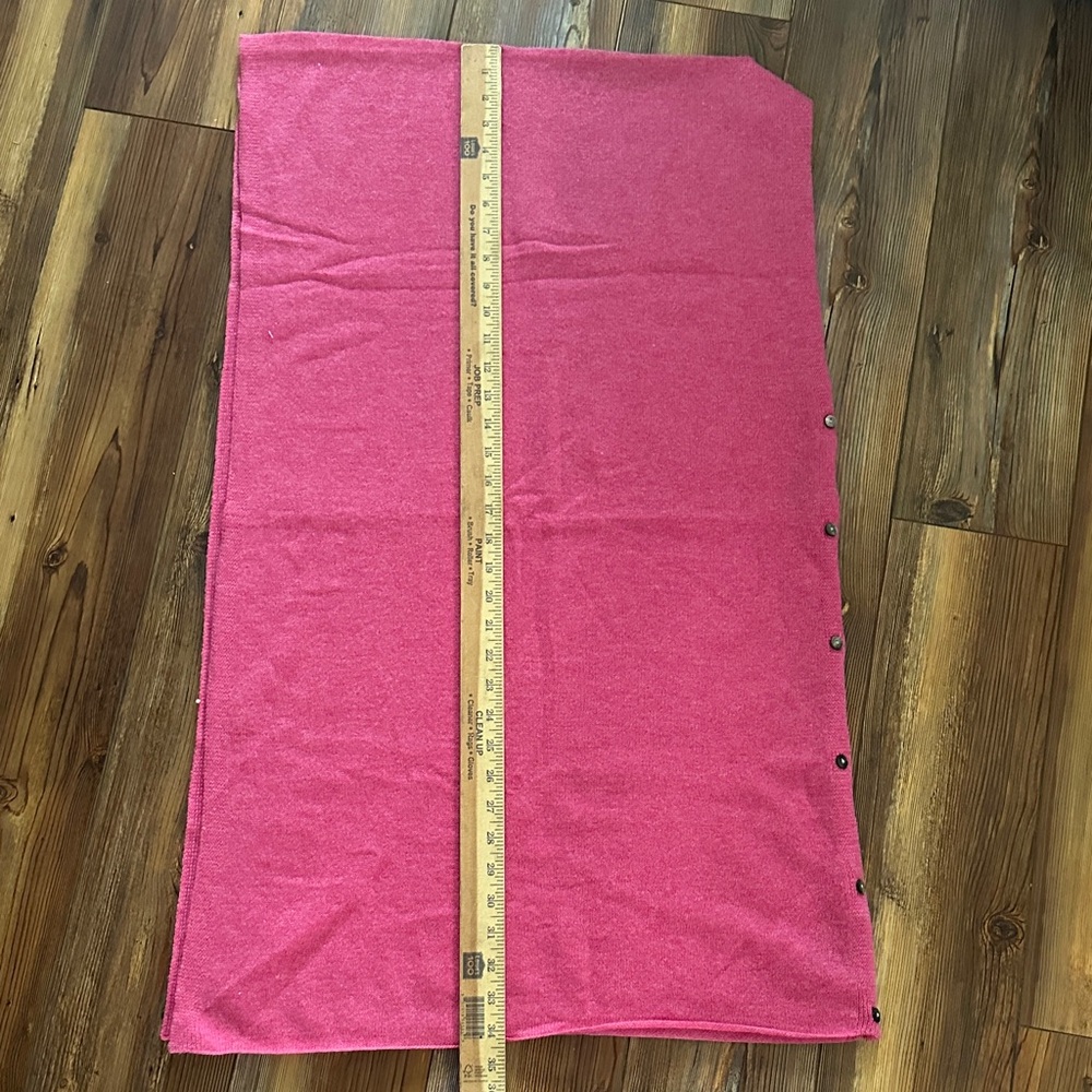 Etcetera Rose Pink Button-Front Wrap - image 3